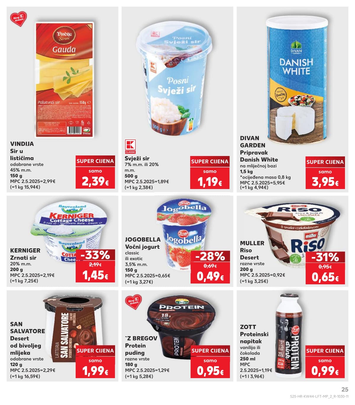 Stranica 25. Kaufland kataloga - Tjedna Akcija od 24.10.2026.