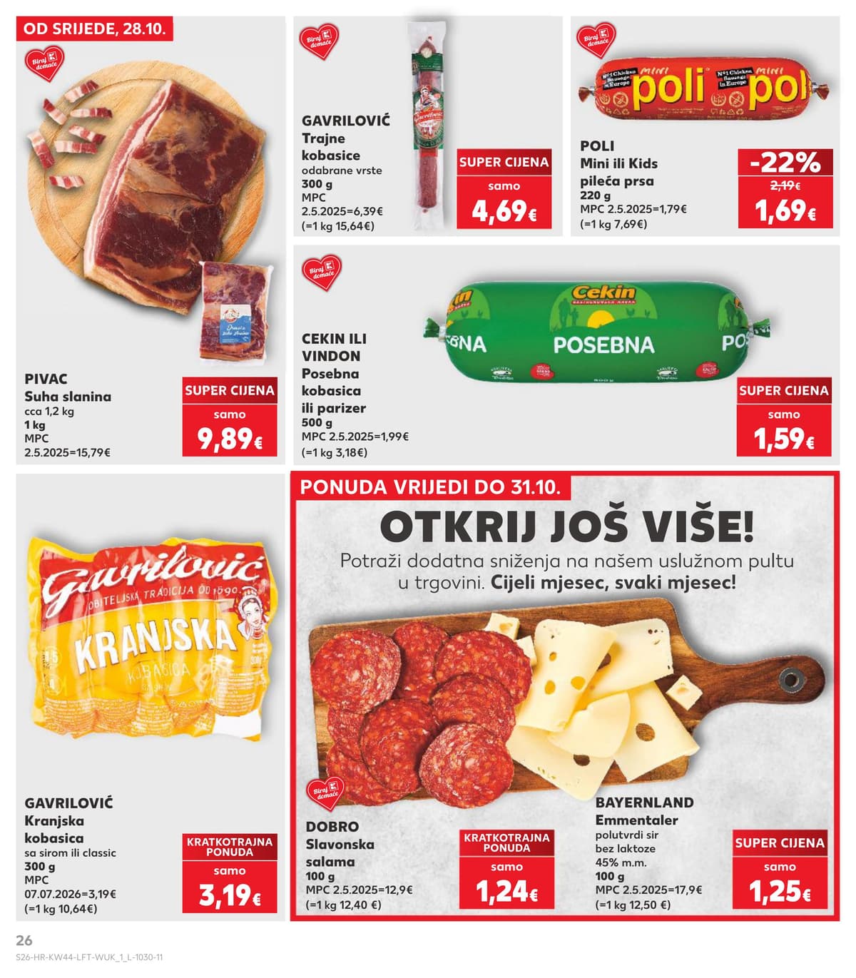Stranica 26. Kaufland kataloga - Tjedna Akcija