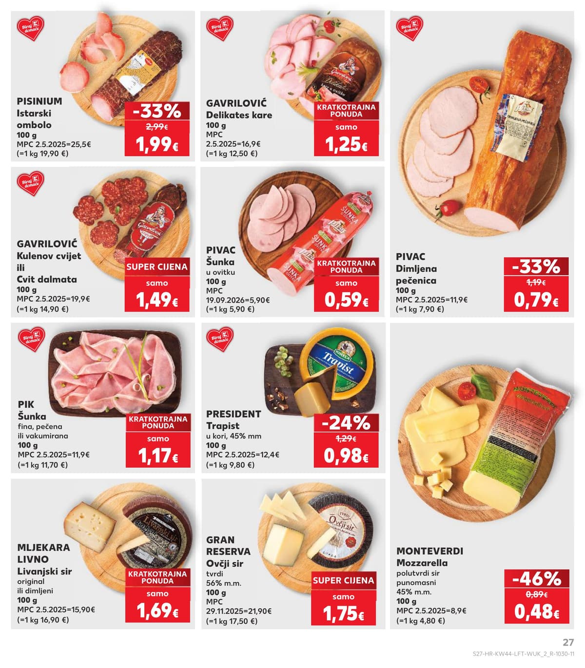 Stranica 27. Kaufland kataloga - Tjedna Akcija