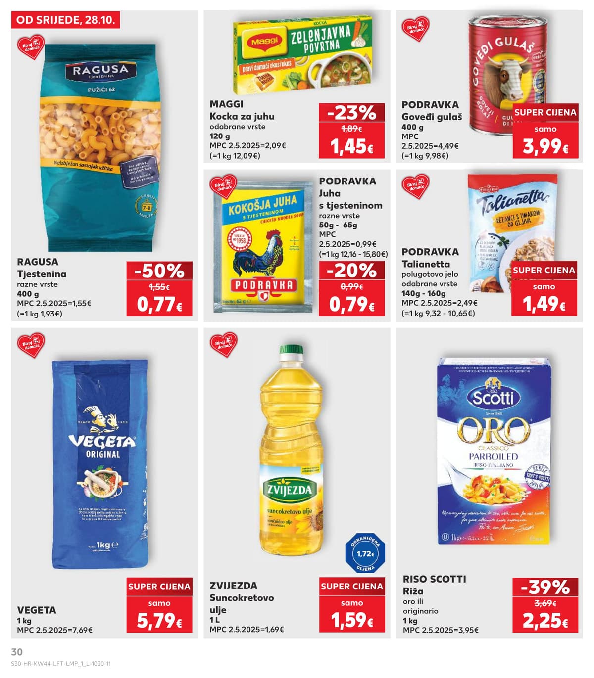 Stranica 30. Kaufland kataloga - Tjedna Akcija