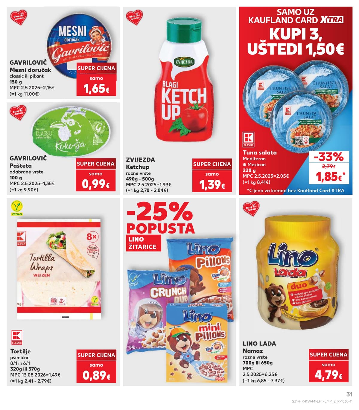 Stranica 31. Kaufland kataloga - Tjedna Akcija