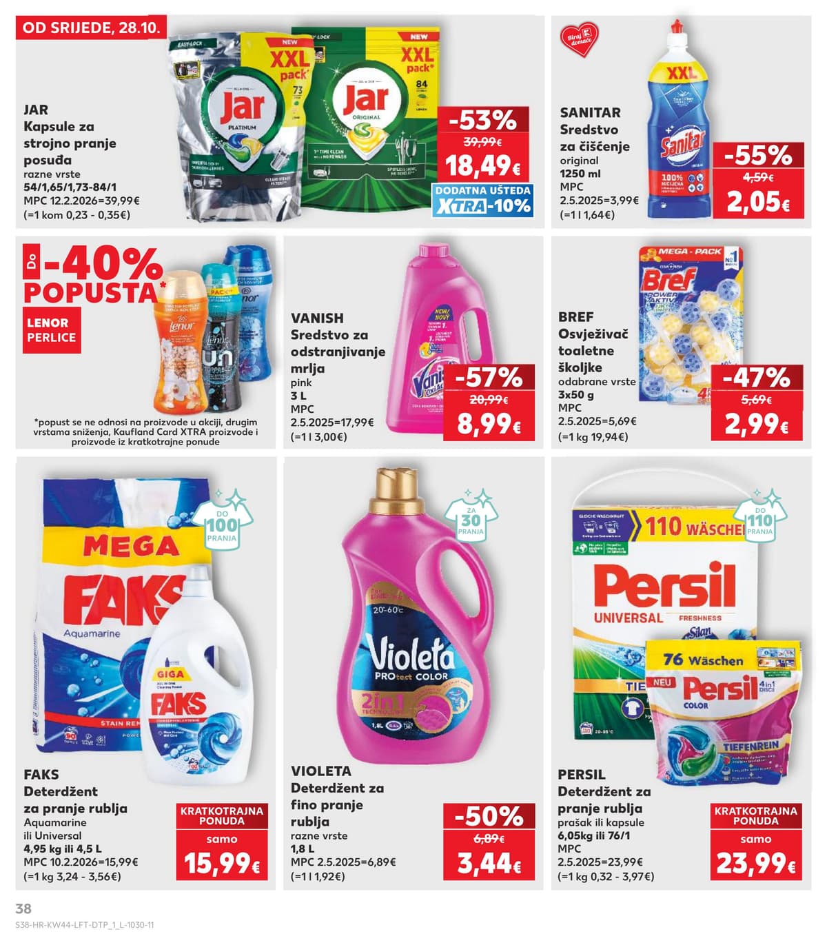 Stranica 38. Kaufland kataloga - Tjedna Akcija