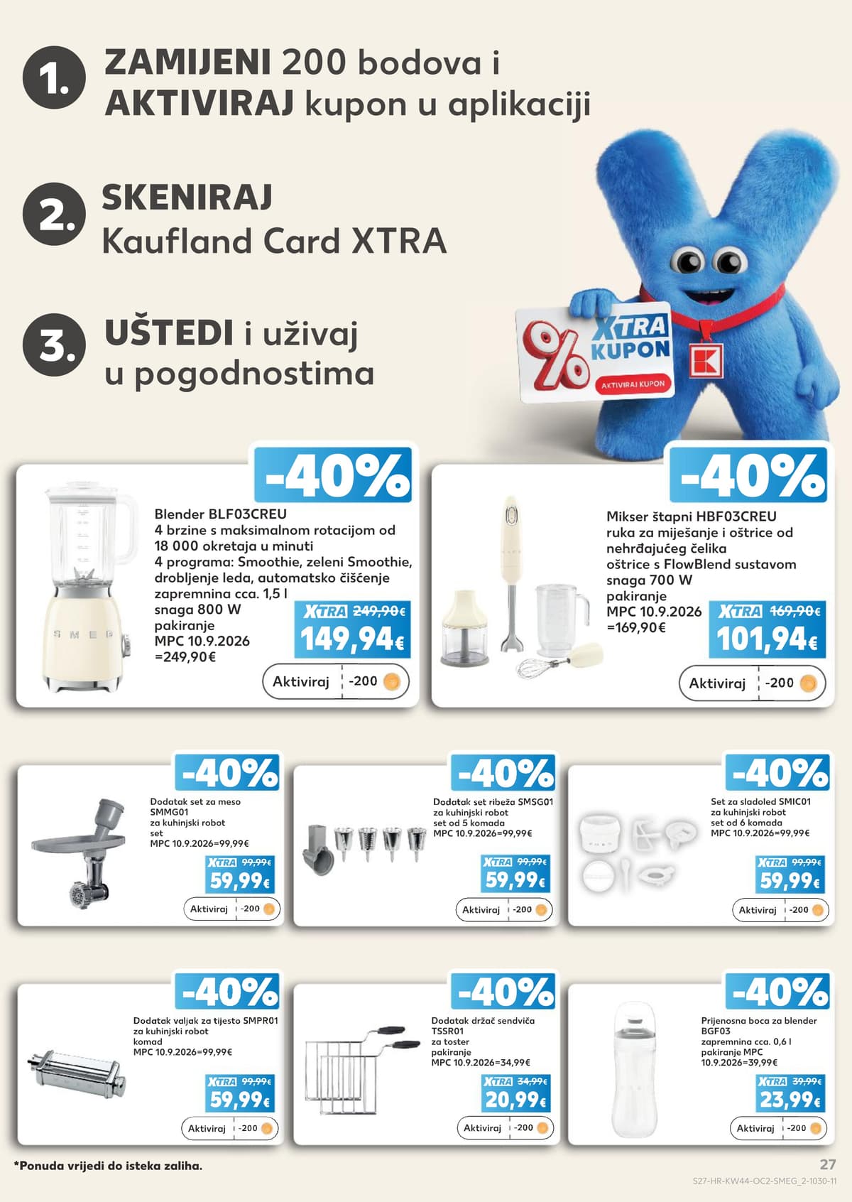Stranica 27. Kaufland kataloga - Neprehrambeni Proizvodi od 30.10.2026.