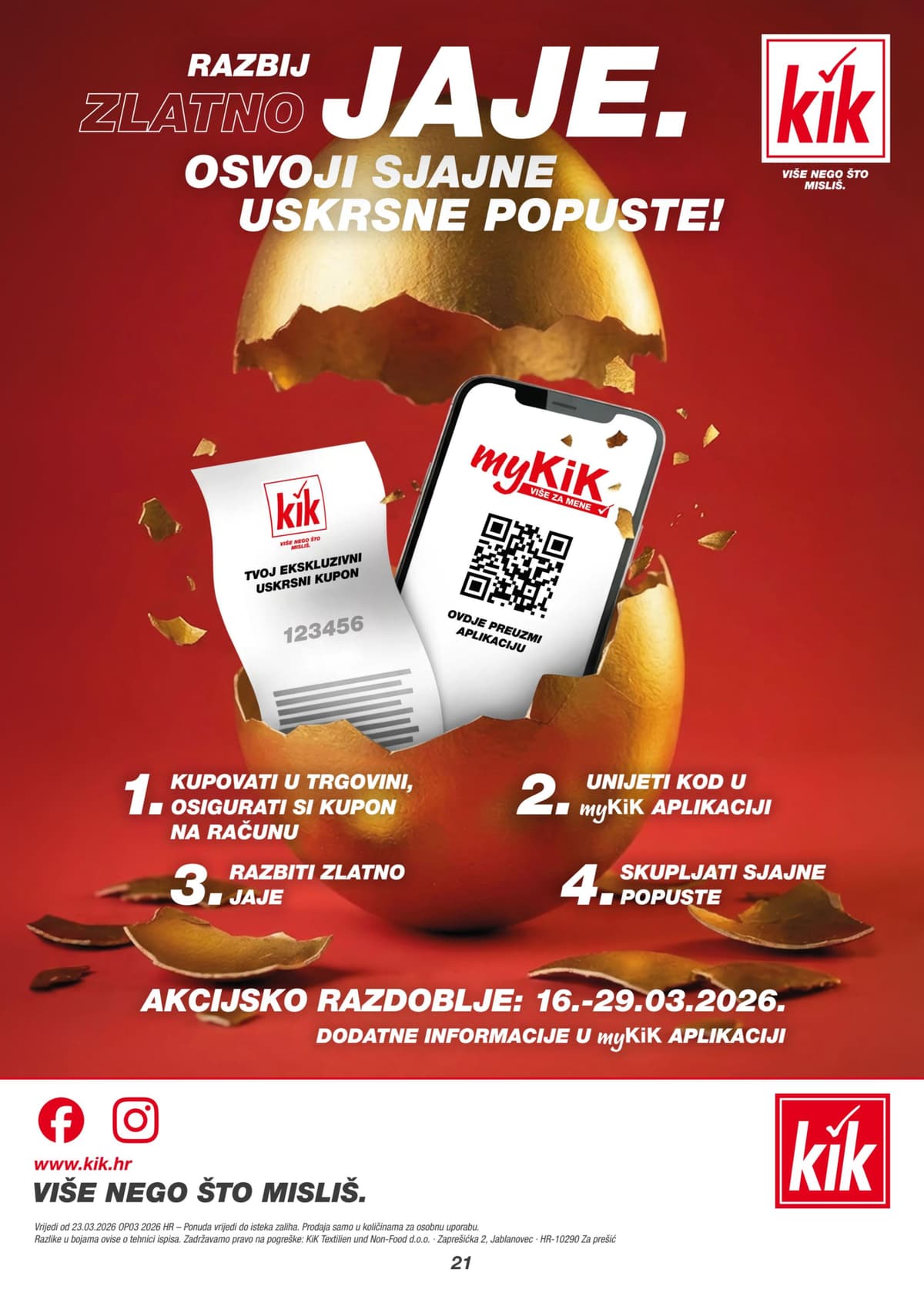 Stranica 21. Kik kataloga - Ožujak 2026. od 26.03.2026.