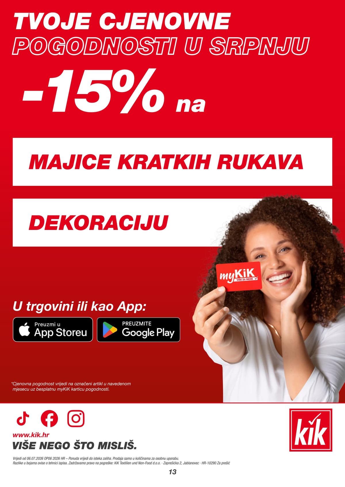 Stranica 13. Kik kataloga - Srpanj 2026 od 04.07.2026
