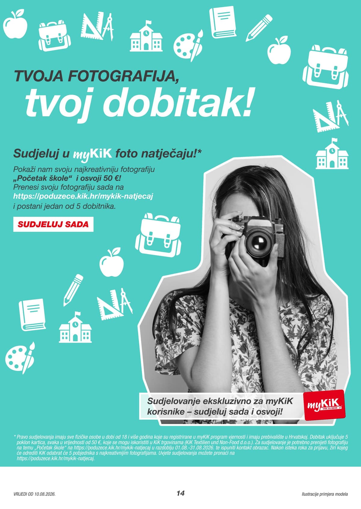 Stranica 14. Kik kataloga - Više zabave u školi od 12.08.2026.