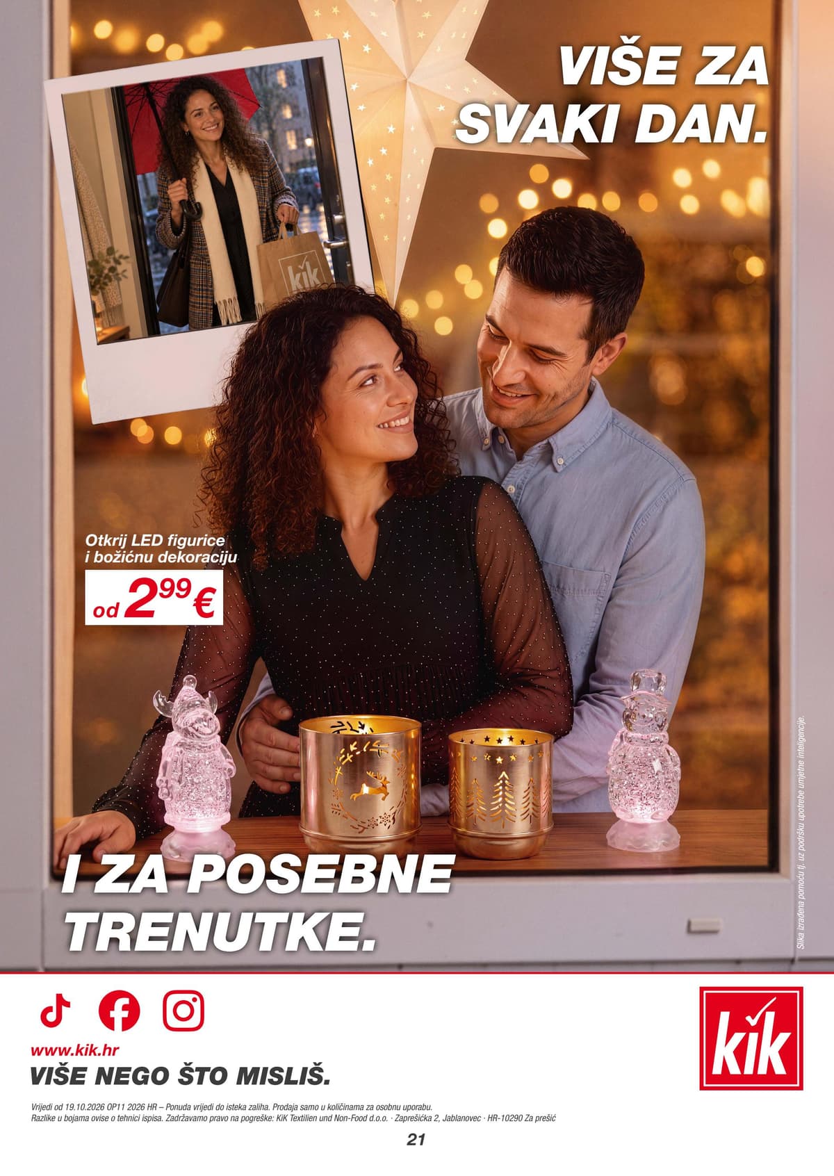 Stranica 21. Kik kataloga - Više božićne čarolije od 16.10.2026.