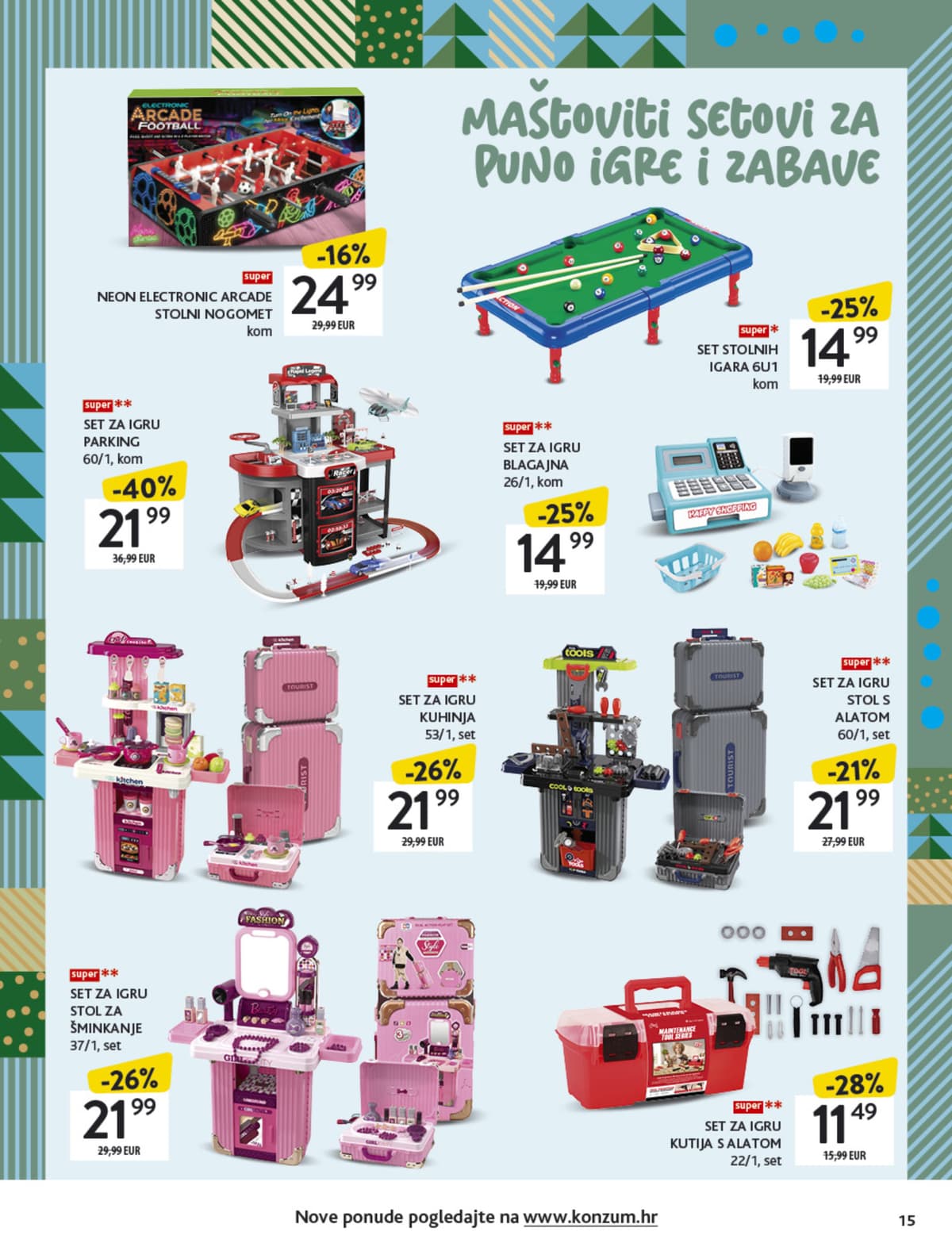 Stranica 15. Konzum kataloga - Katalog Igračaka od 27.02.2026.