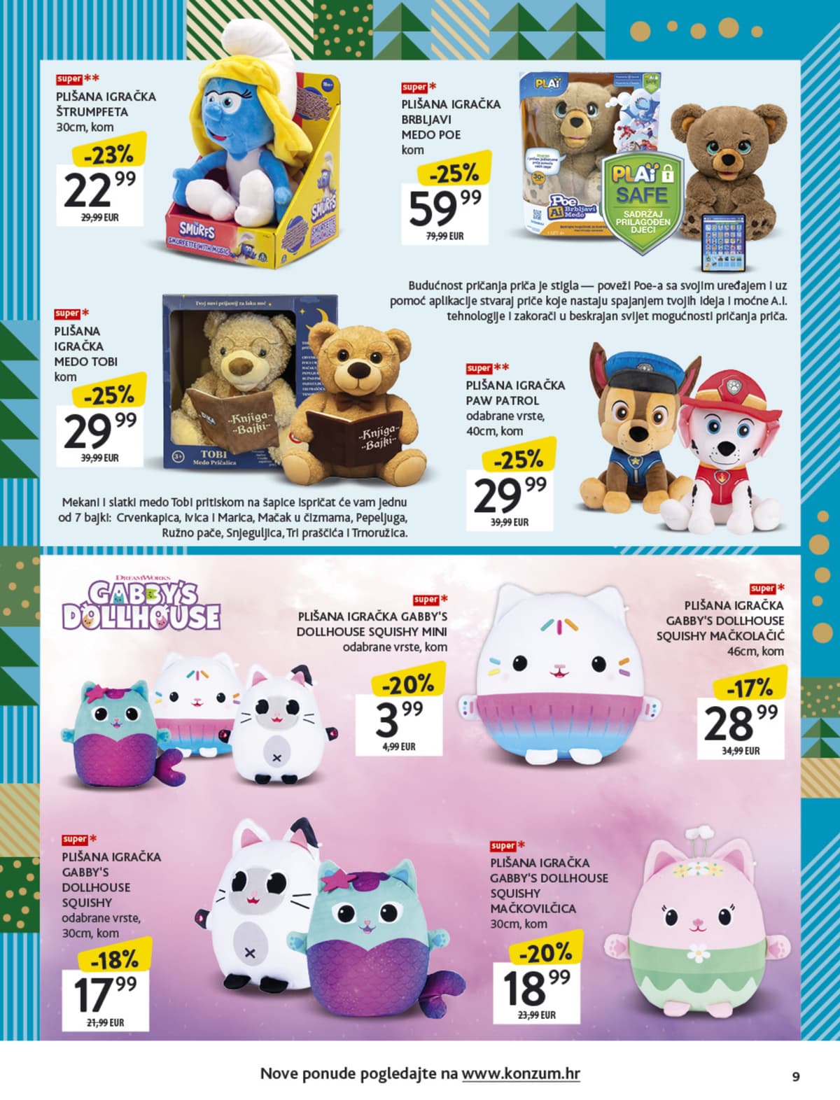 Stranica 9. Konzum kataloga - Katalog Igračaka od 27.02.2026.
