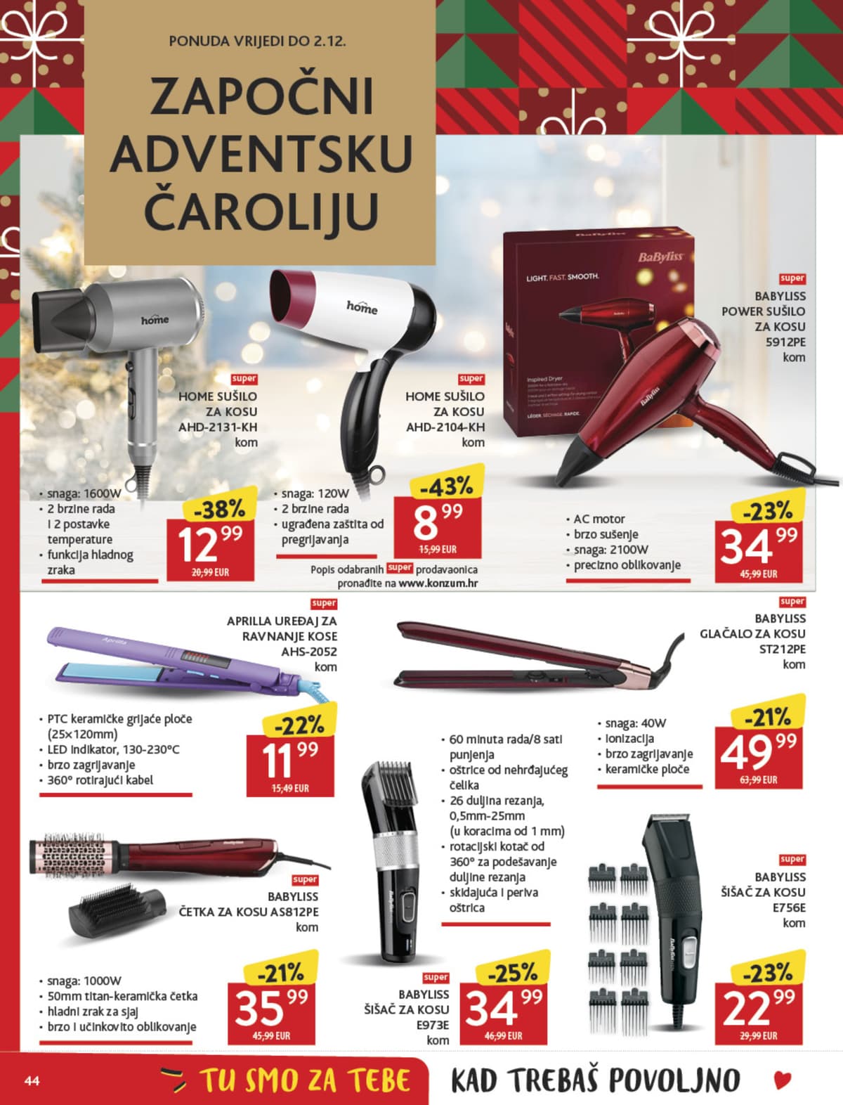 Stranica 44. Konzum kataloga - Akcijska ponuda od 28.02.2026.