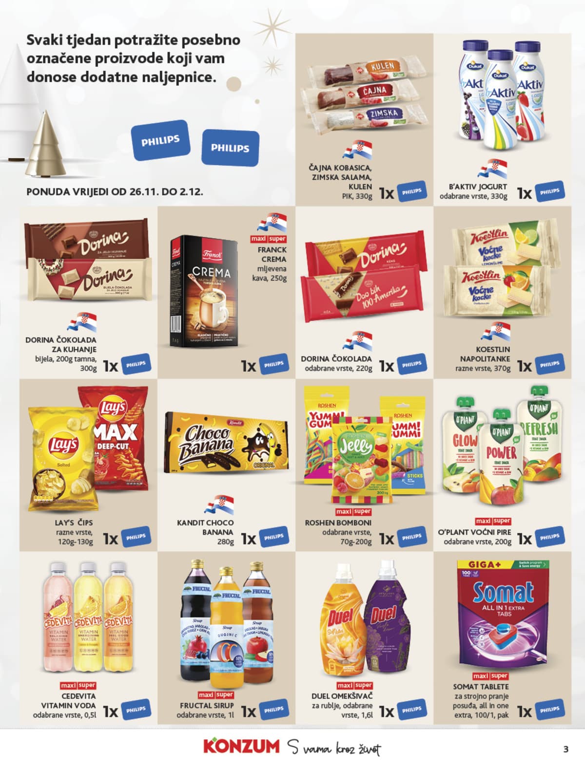 Stranica 3. Konzum kataloga - Akcijska ponuda od 27.02.2026.
