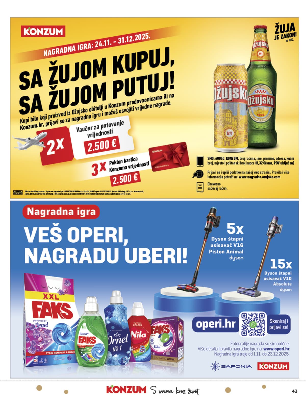 Stranica 43. Konzum kataloga - Akcijska ponuda od 27.02.2026.