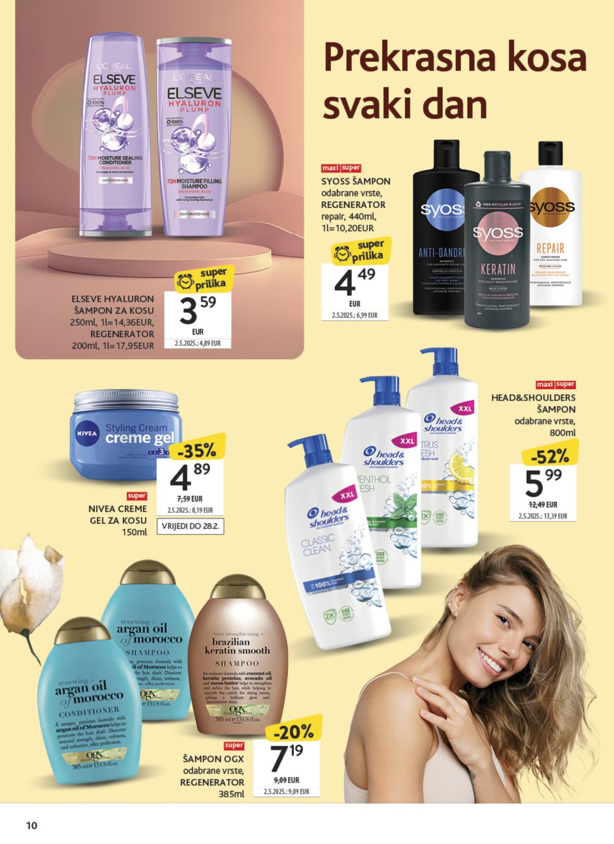 Stranica 10. Konzum kataloga - Ljepota i Njega od 31.03.2026.