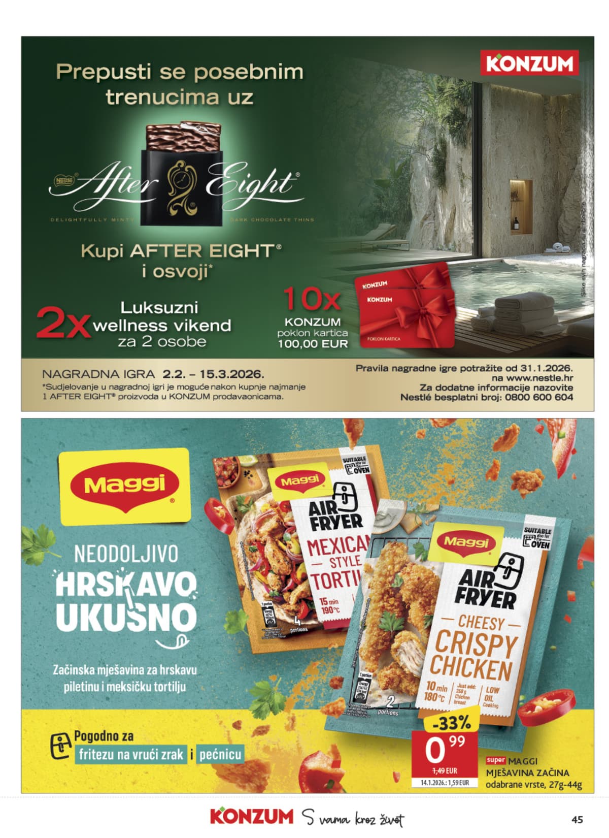 Stranica 45. Konzum kataloga - Tjedna Akcija od 01.04.2026.