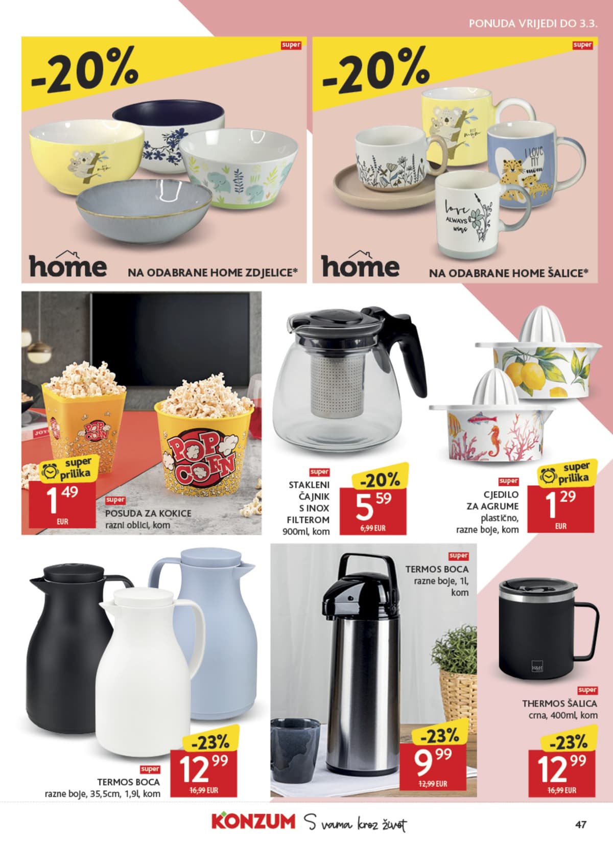 Stranica 47. Konzum kataloga - Tjedna Akcija od 27.02.2026.