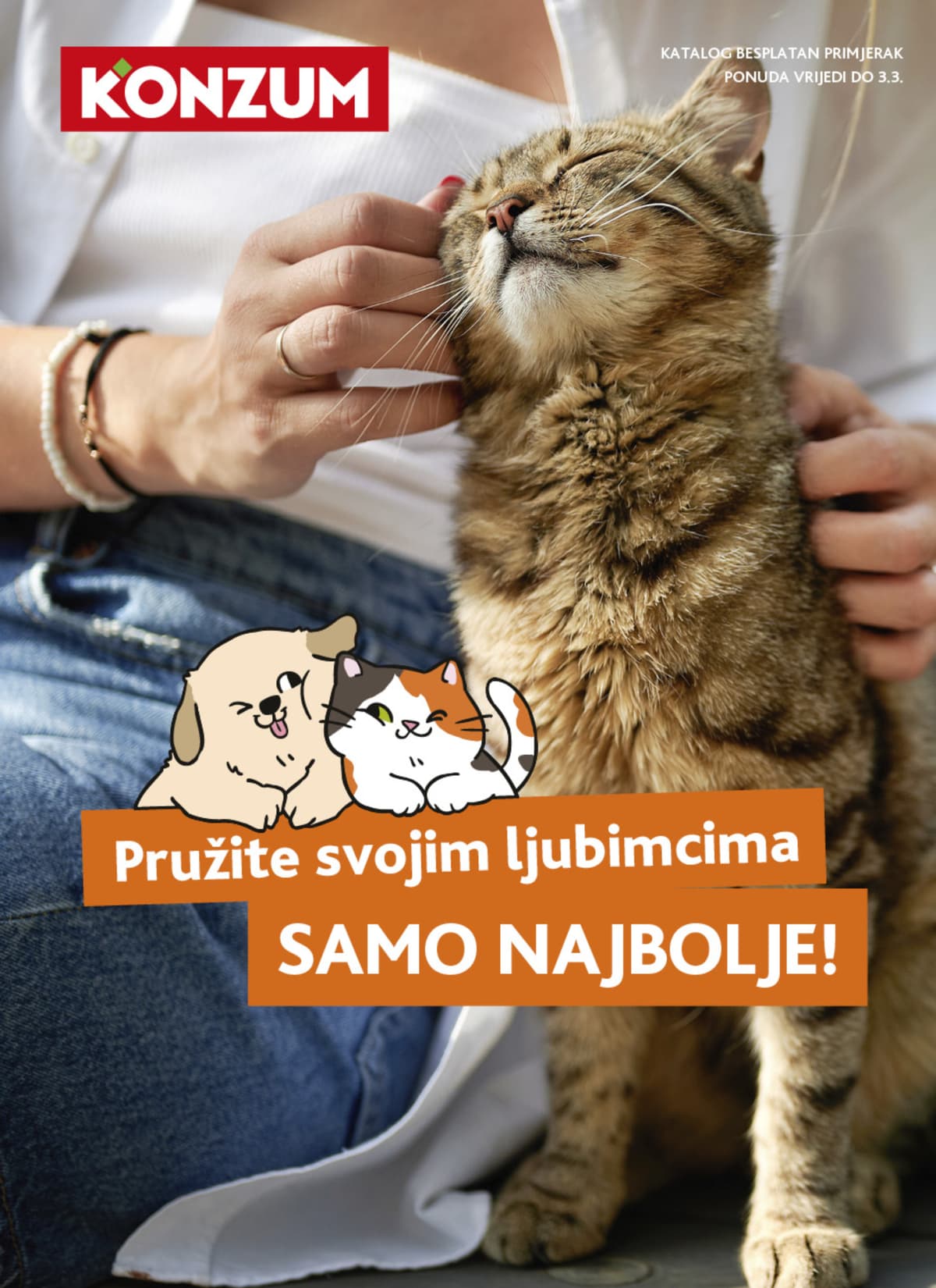 Stranica 1. Konzum kataloga - Kućni ljubimci od 27.02.2026.