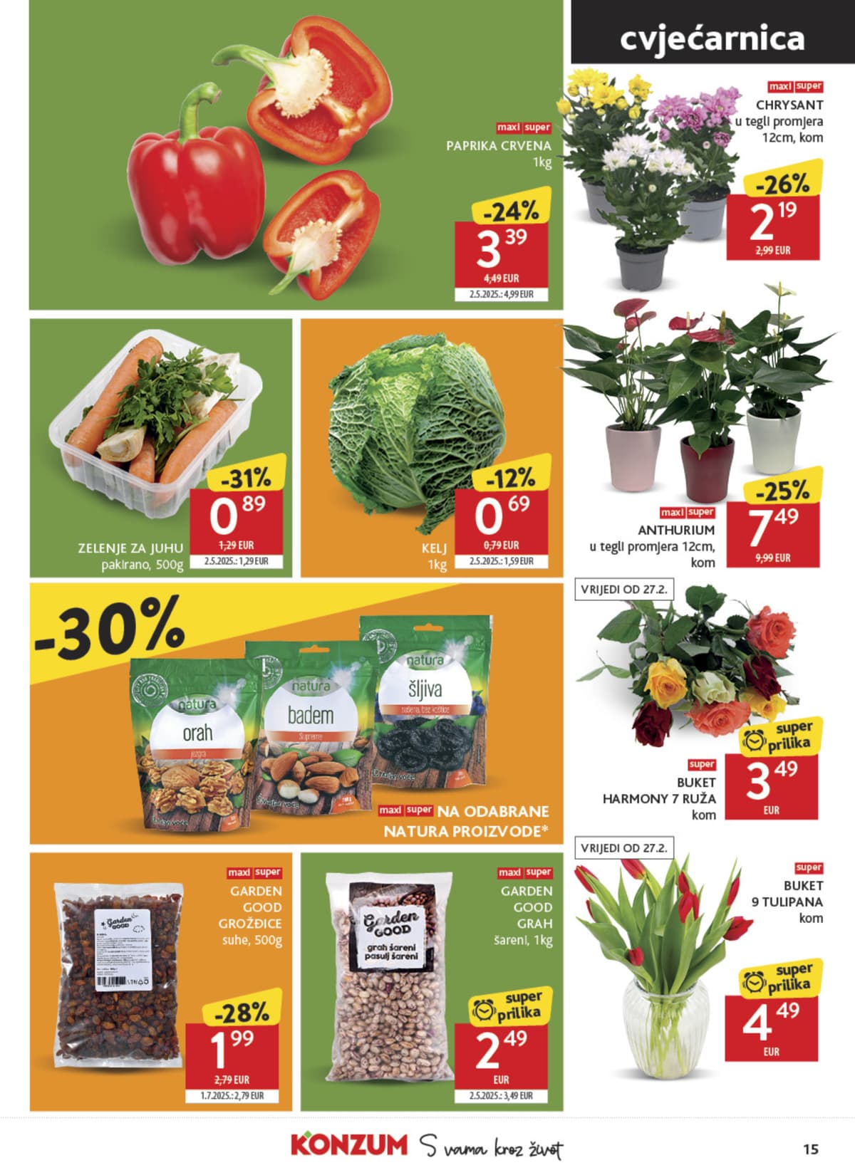 Stranica 15. Konzum kataloga - Tjedna Akcija od 27.02.2026.