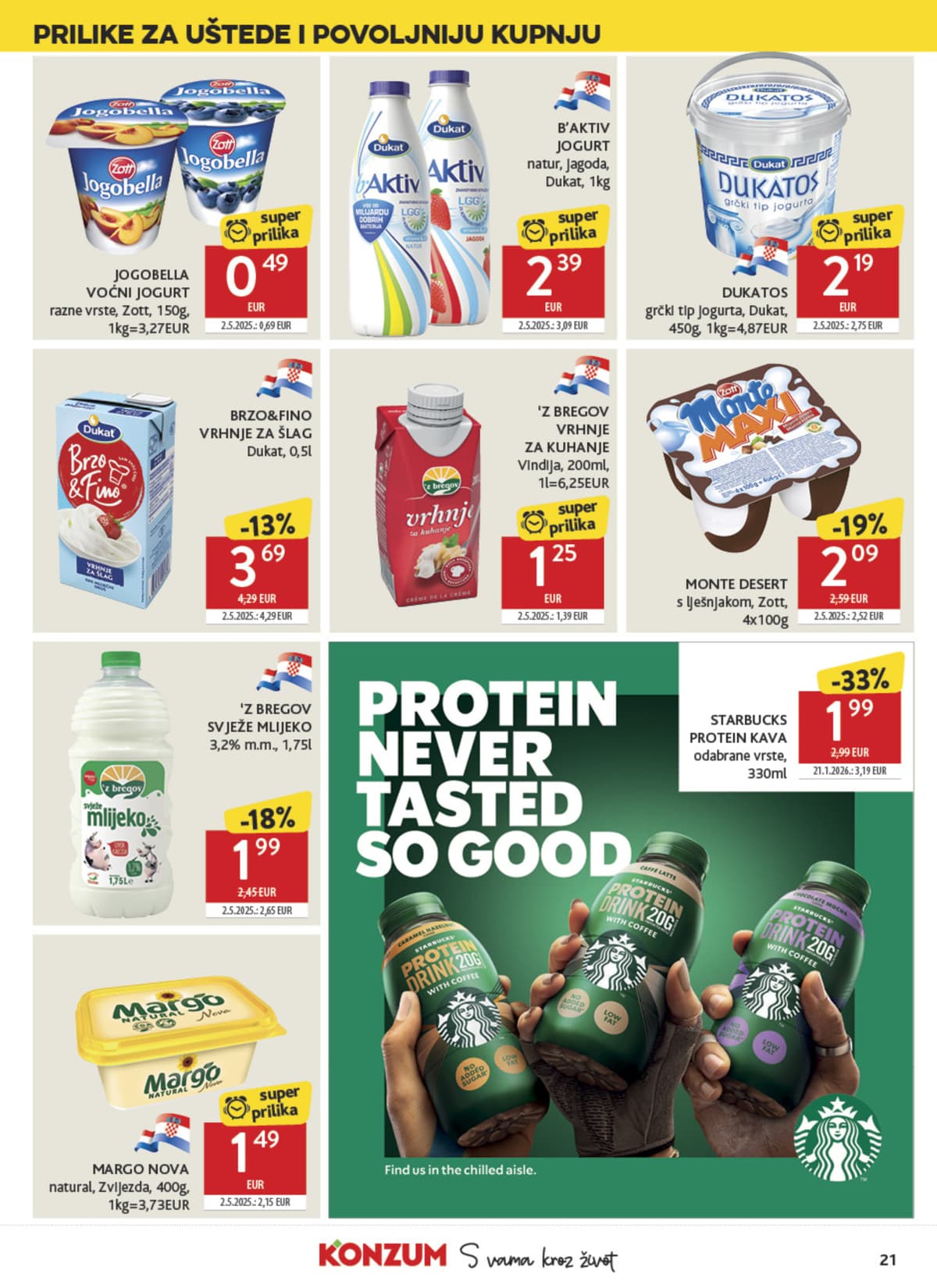 Stranica 21. Konzum kataloga - Tjedna Akcija od 27.02.2026.