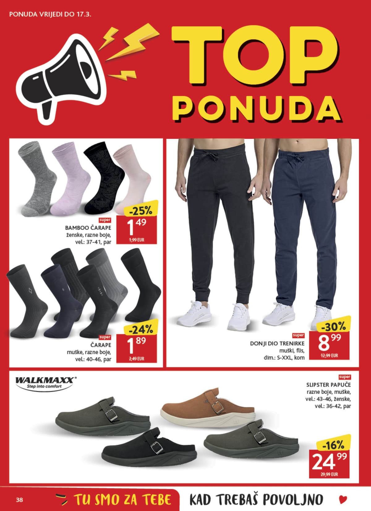 Stranica 38. Konzum kataloga - Tjedna Akcija od 15.03.2026.
