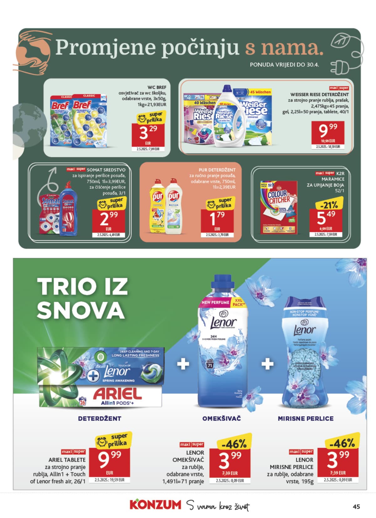 Stranica 45. Konzum kataloga - Tjedna Akcija