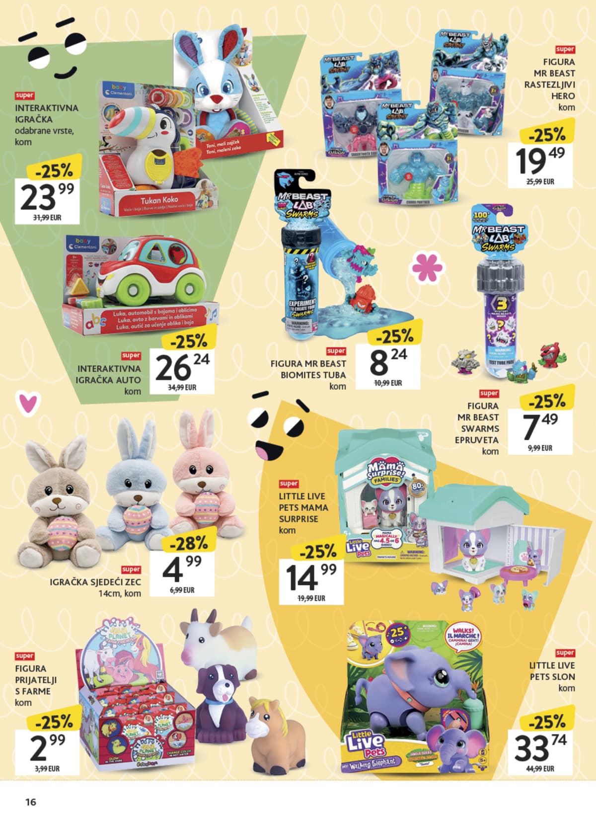 Stranica 16. Konzum kataloga - Igračke od 15.03.2026.
