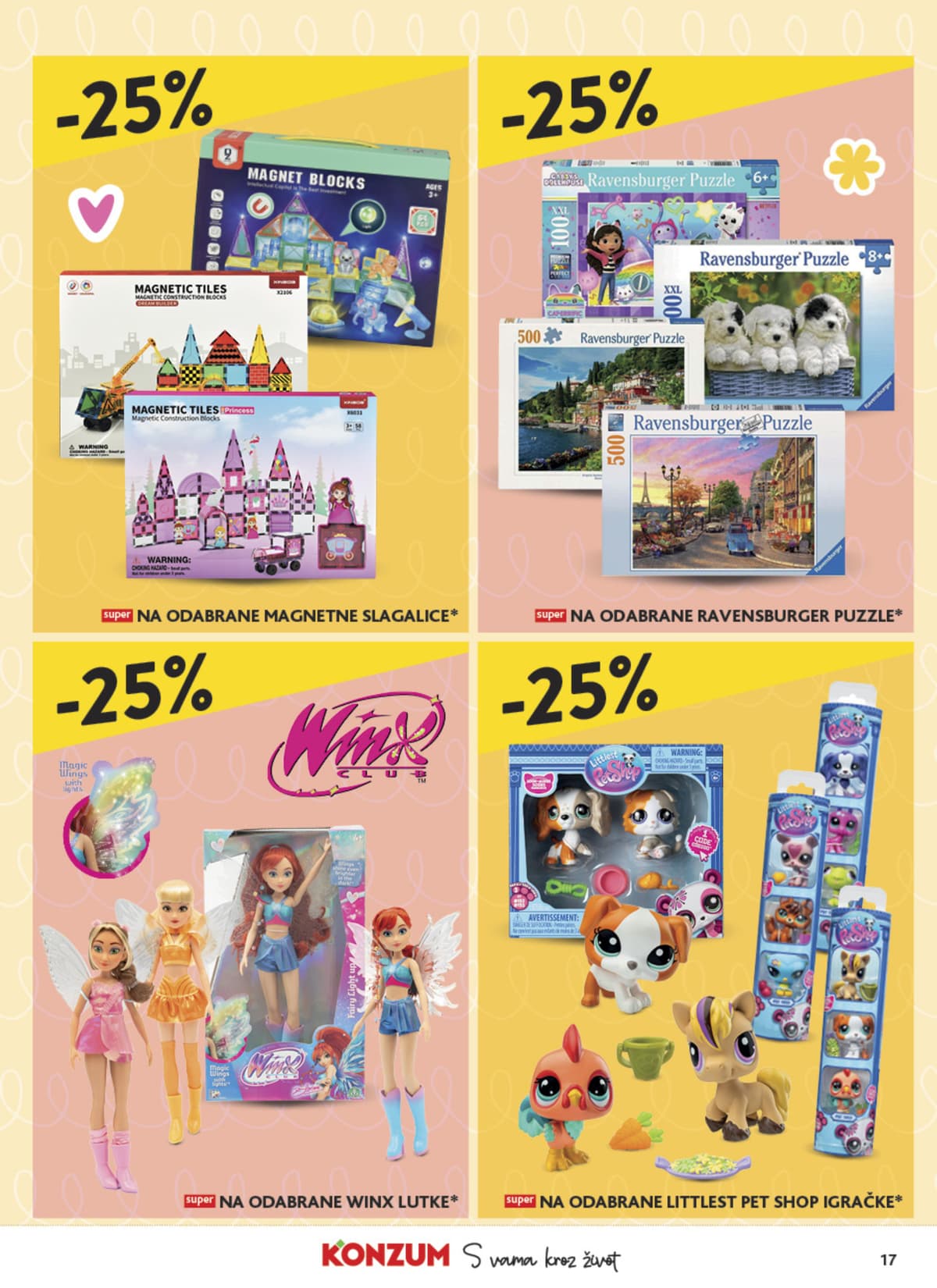 Stranica 17. Konzum kataloga - Igračke od 15.03.2026.