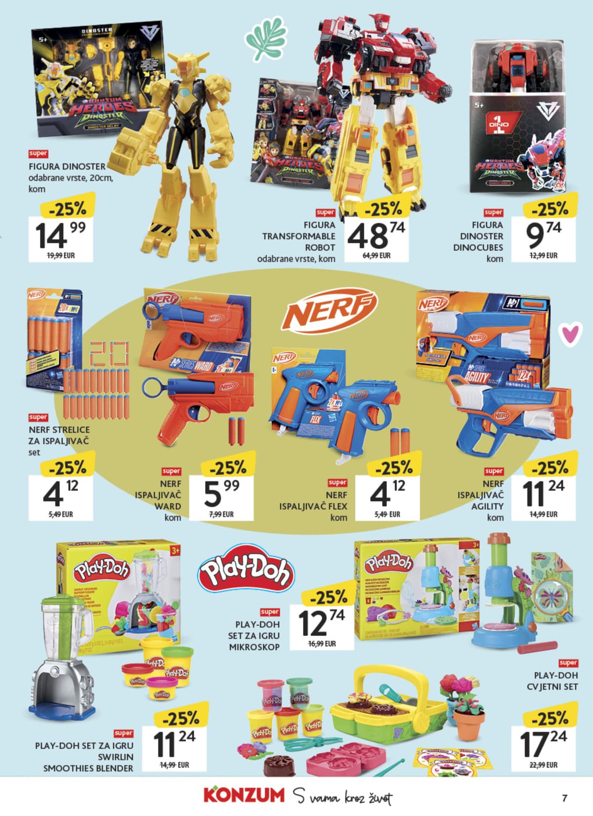 Stranica 7. Konzum kataloga - Igračke od 15.03.2026.