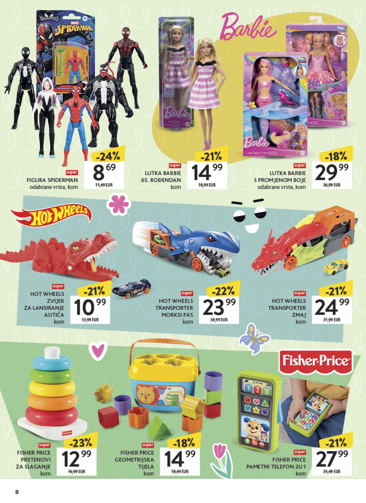 Stranica 8. Konzum kataloga - Igračke od 15.03.2026.