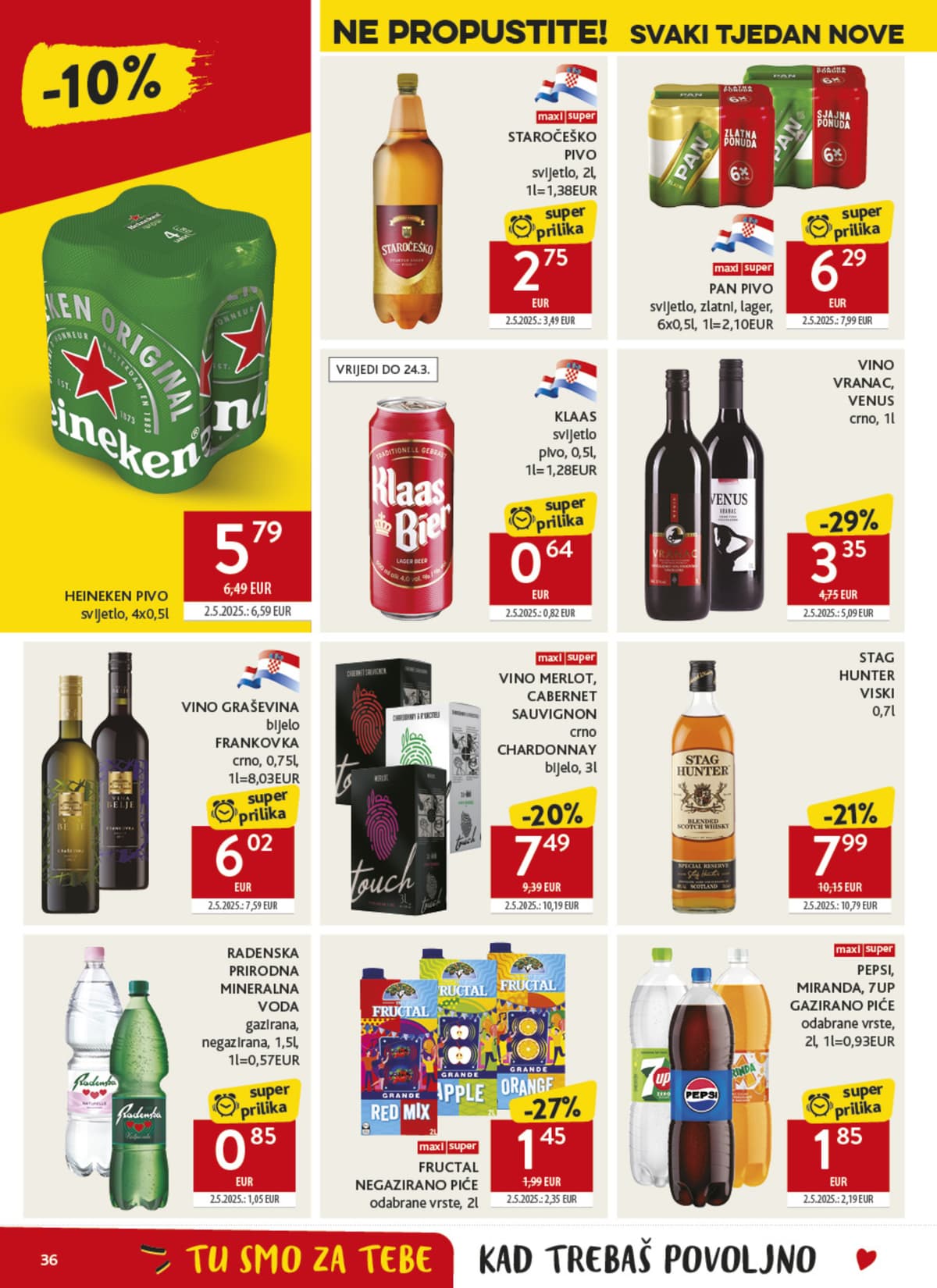 Stranica 36. Konzum kataloga - Tjedna Akcija od 15.03.2026.