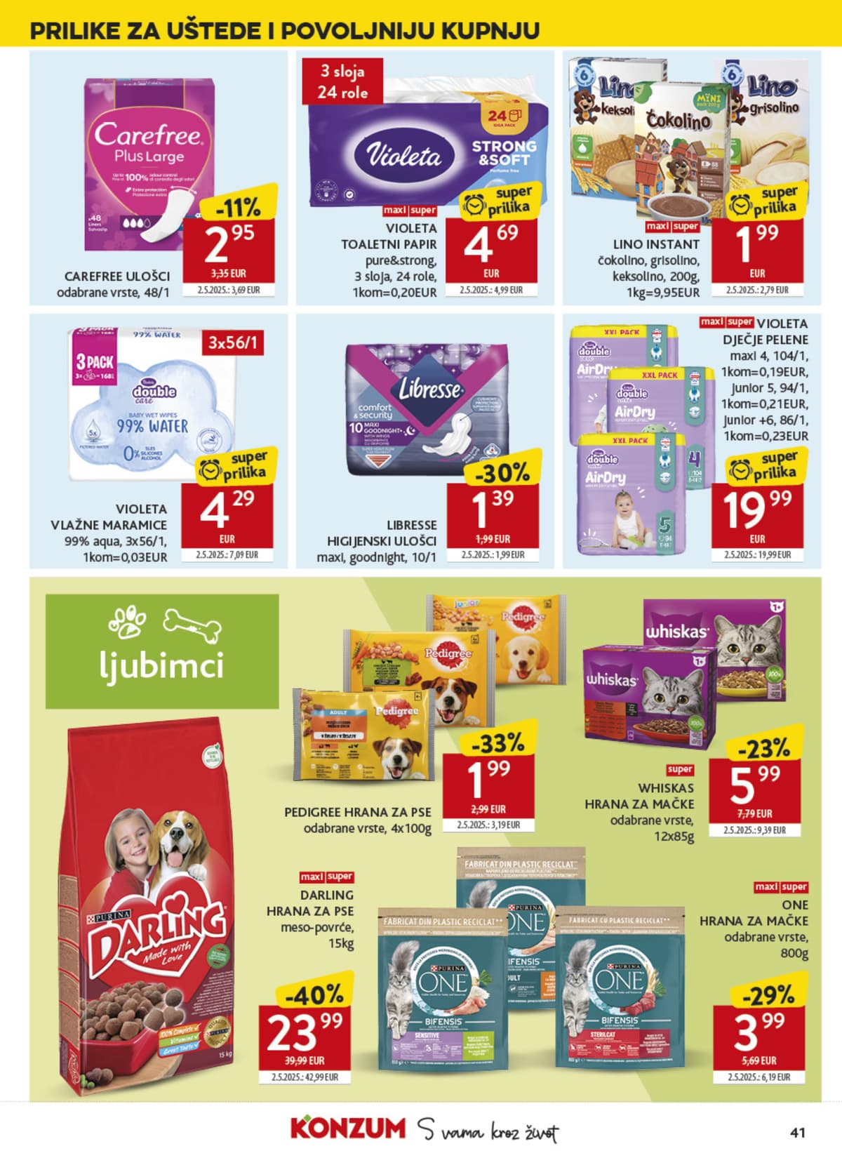 Stranica 41. Konzum kataloga - Tjedna Akcija od 15.03.2026.