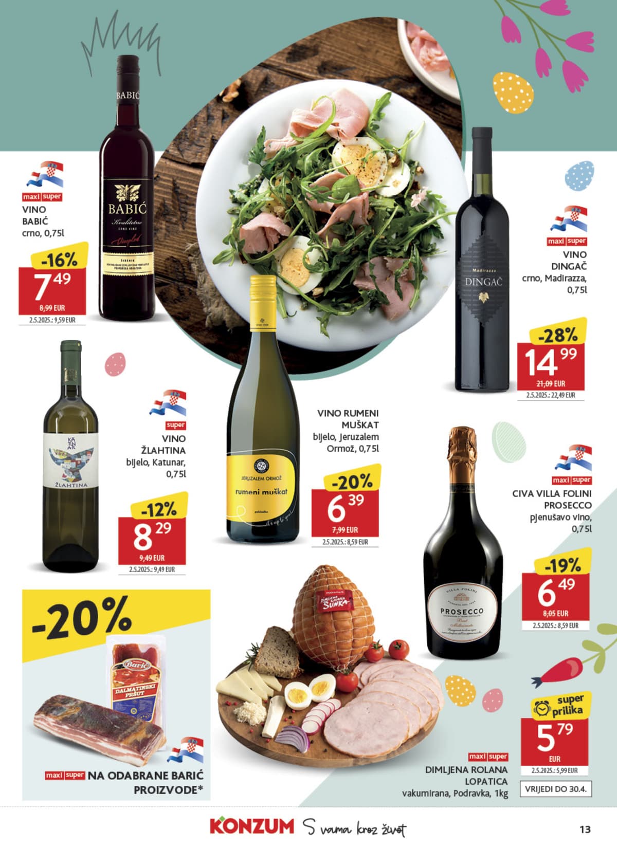 Stranica 13. Konzum kataloga - Tjedna Akcija od 20.03.2026.