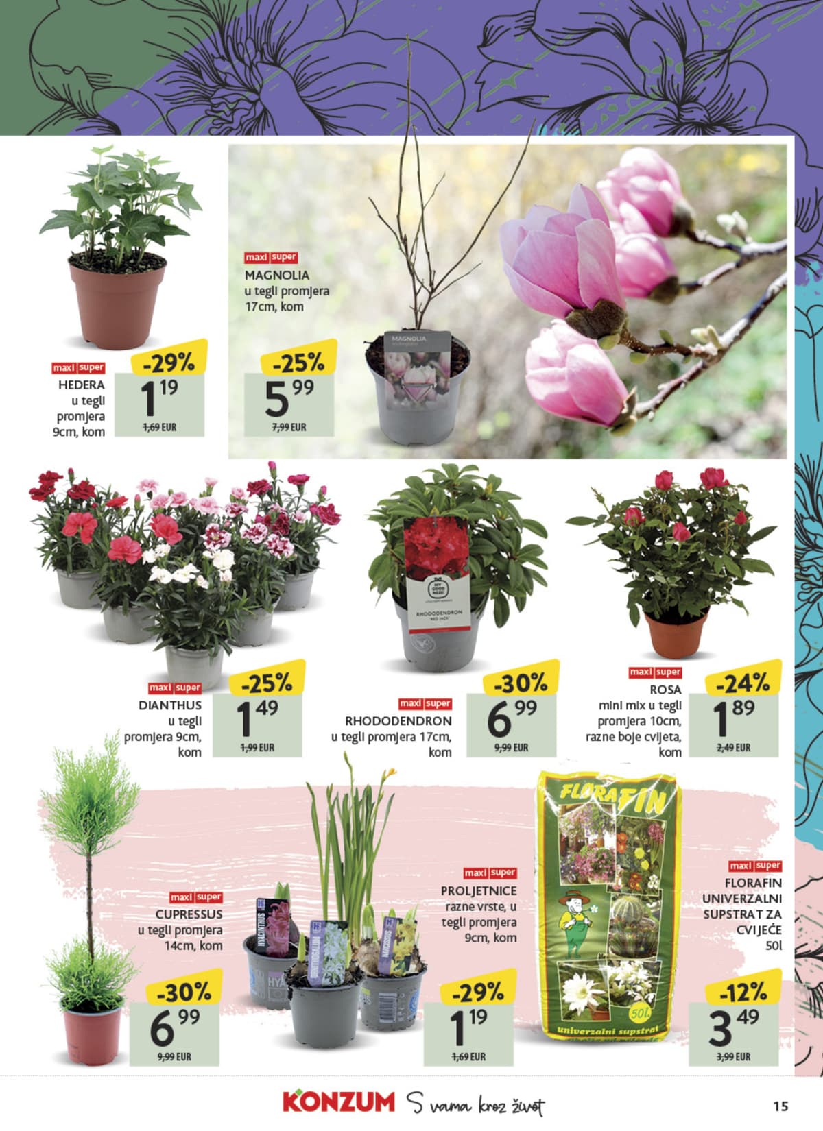 Stranica 15. Konzum kataloga - Vrt