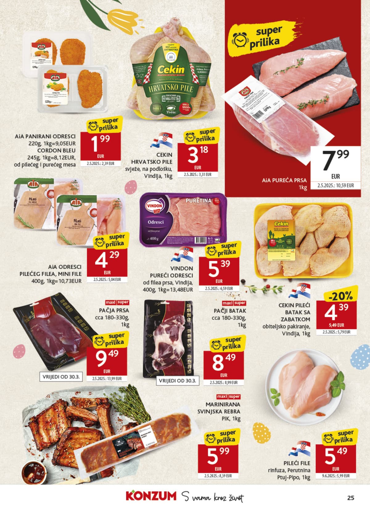 Stranica 25. Konzum kataloga - Tjedna Akcija od 26.03.2026.