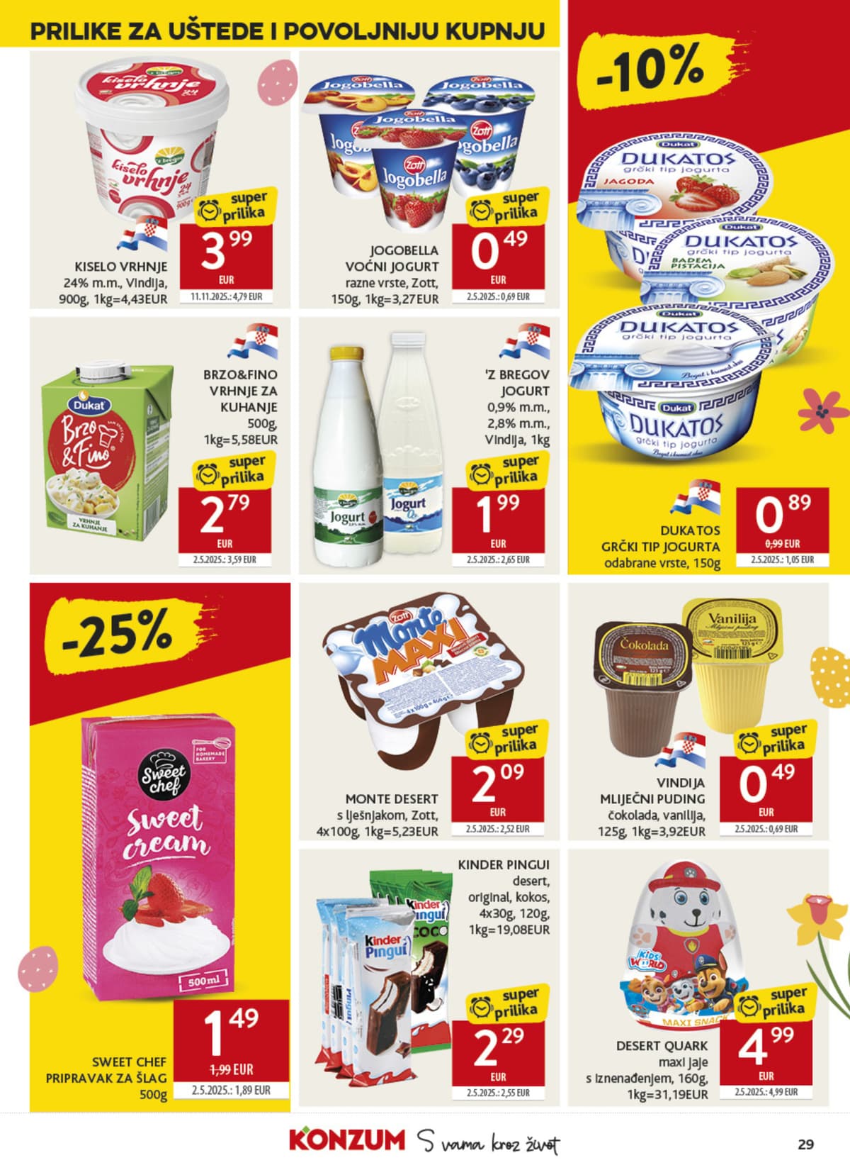 Stranica 29. Konzum kataloga - Tjedna Akcija od 26.03.2026.