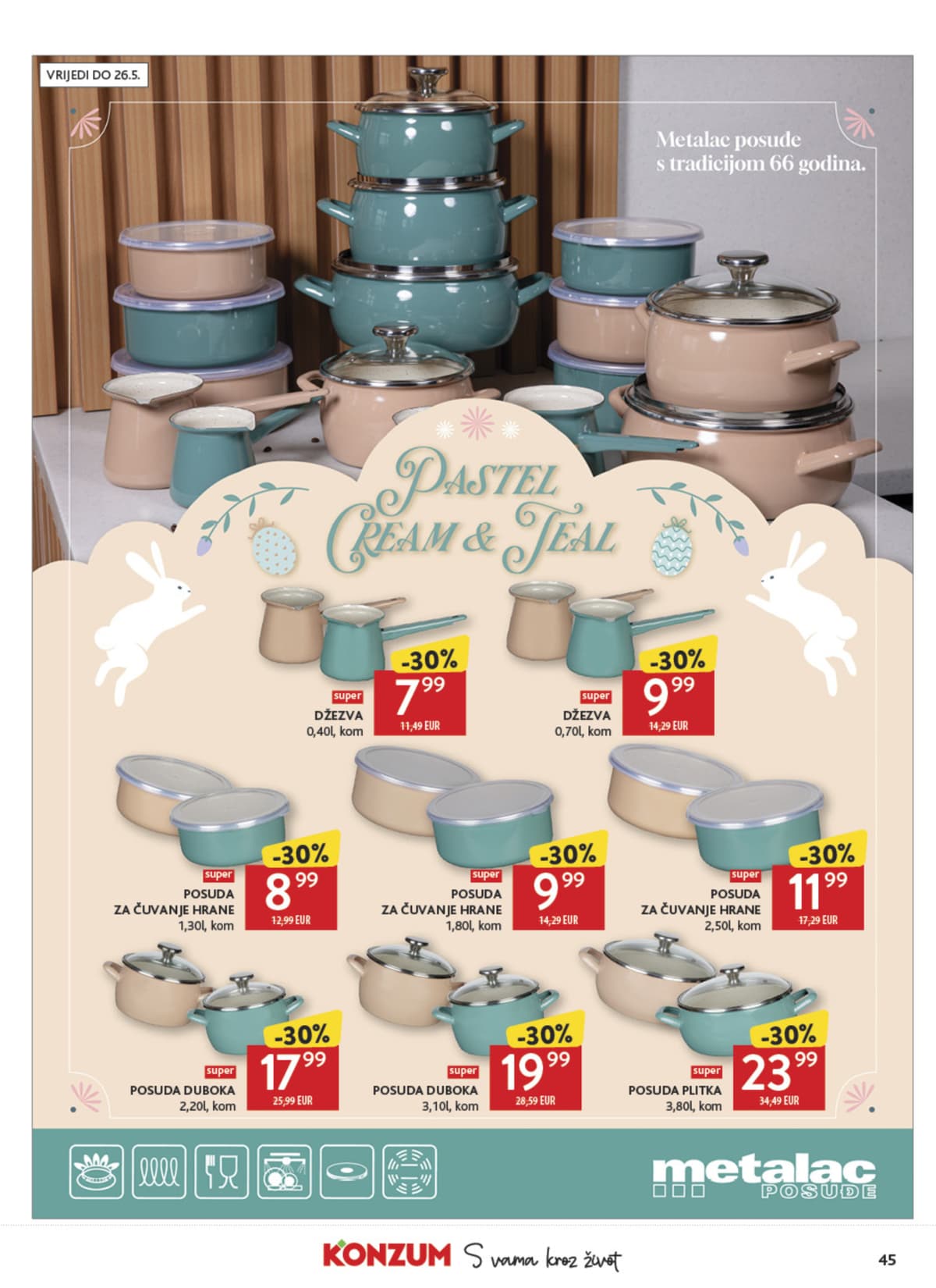 Stranica 45. Konzum kataloga - Tjedna Akcija od 26.03.2026.