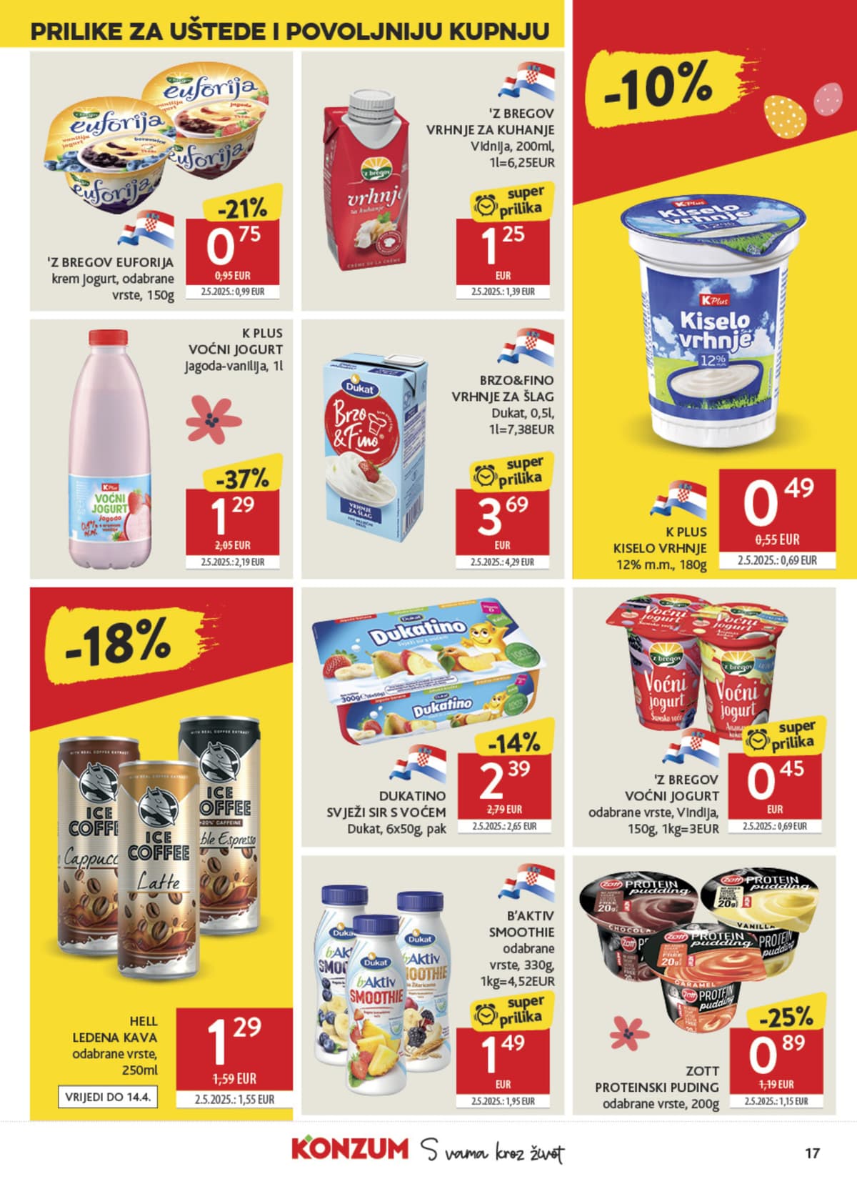 Stranica 17. Konzum kataloga - Tjedna Akcija od 30.03.2026.