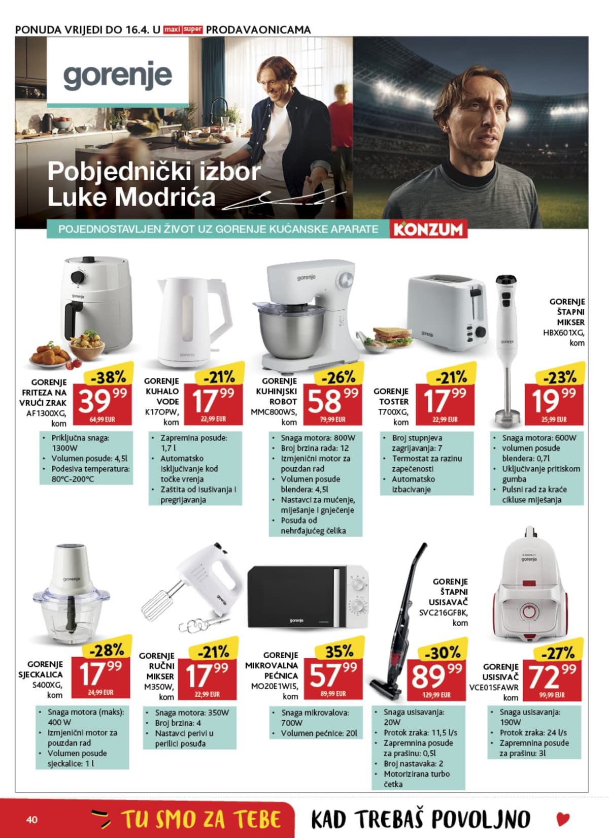Stranica 40. Konzum kataloga - Tjedna Akcija