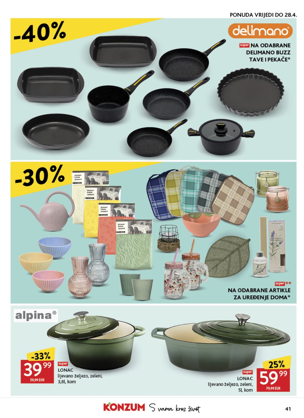 Stranica 41. Konzum kataloga - Tjedna Akcija od 13.04.2026.
