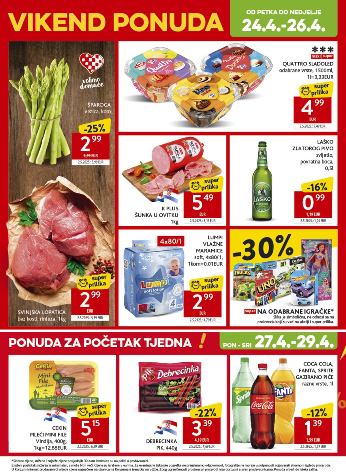 Stranica 45. Konzum kataloga - Tjedna Akcija od 20.04.2026.