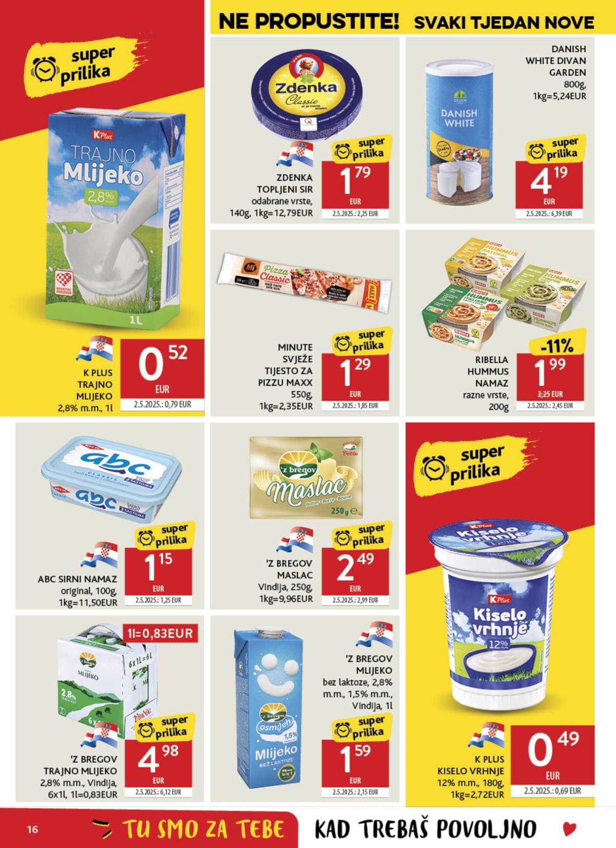 Stranica 16. Konzum kataloga - Tjedna Akcija od 05.05.2026.