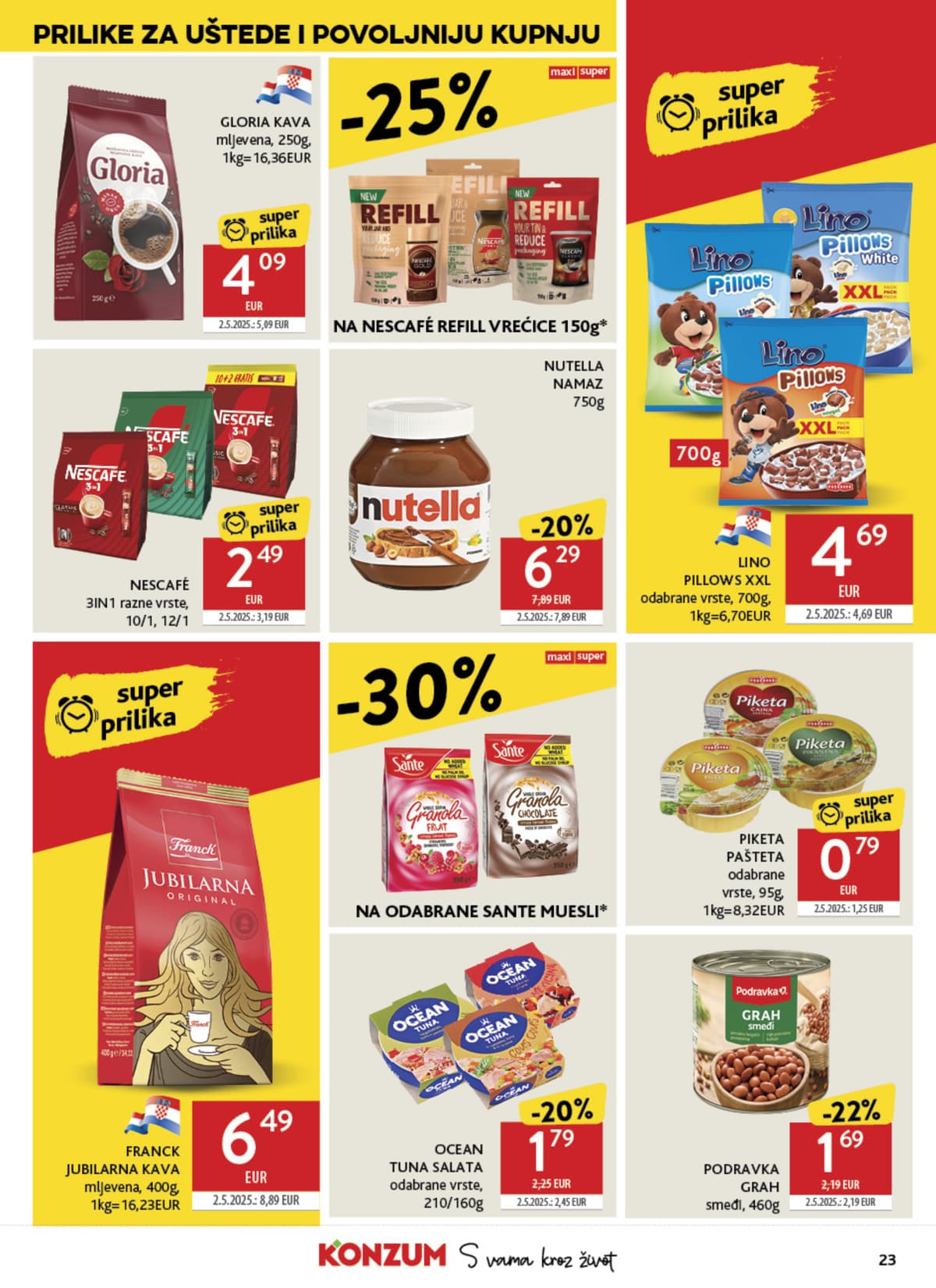 Stranica 23. Konzum kataloga - Tjedna Akcija od 05.05.2026.