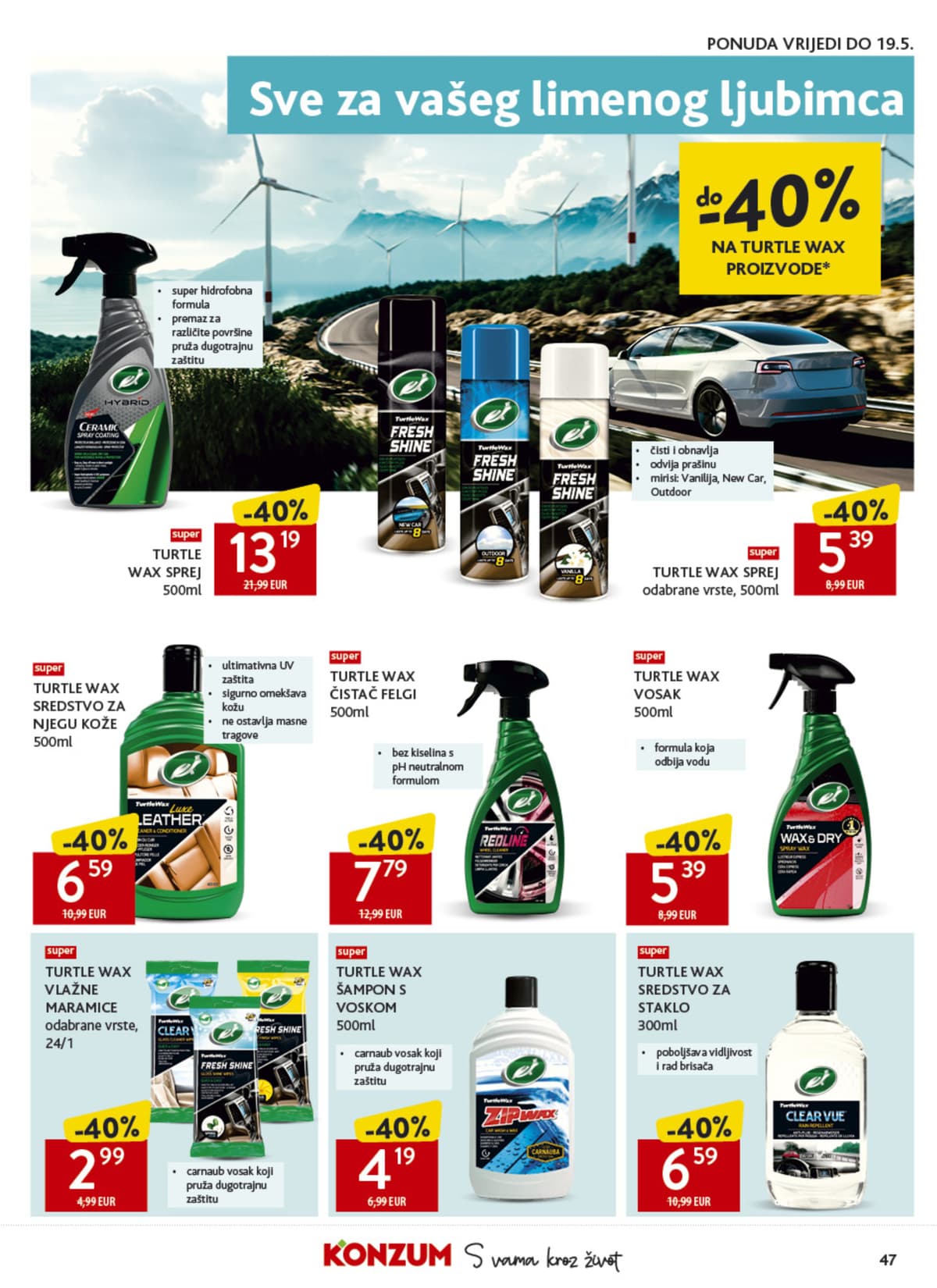 Stranica 47. Konzum kataloga - Tjedna Akcija od 05.05.2026.