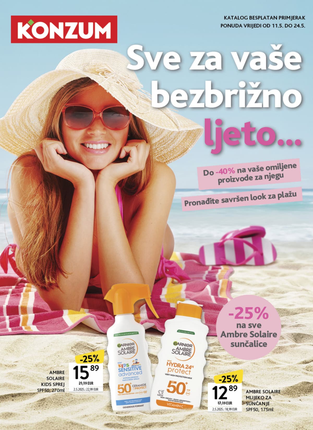 Stranica 1. Konzum kataloga - Ljepota i Njega