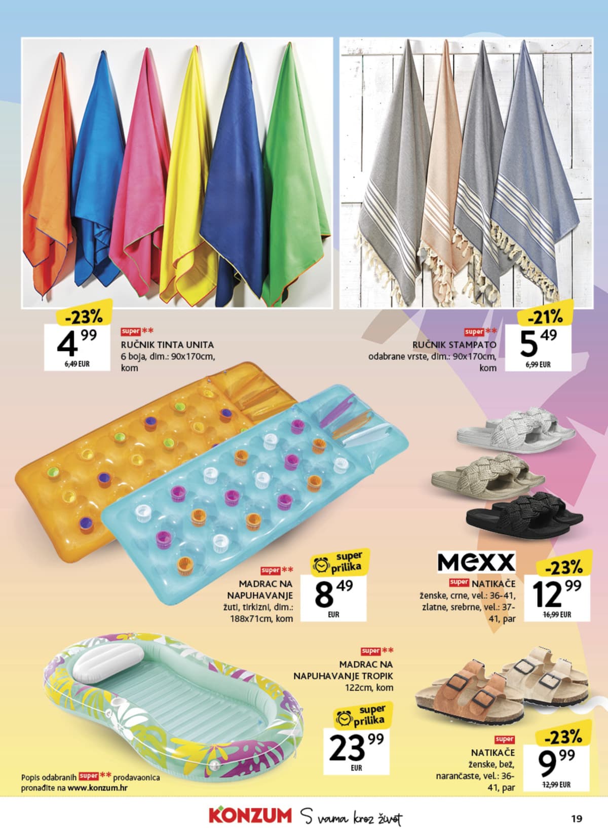 Stranica 19. Konzum kataloga - Ljepota i Njega