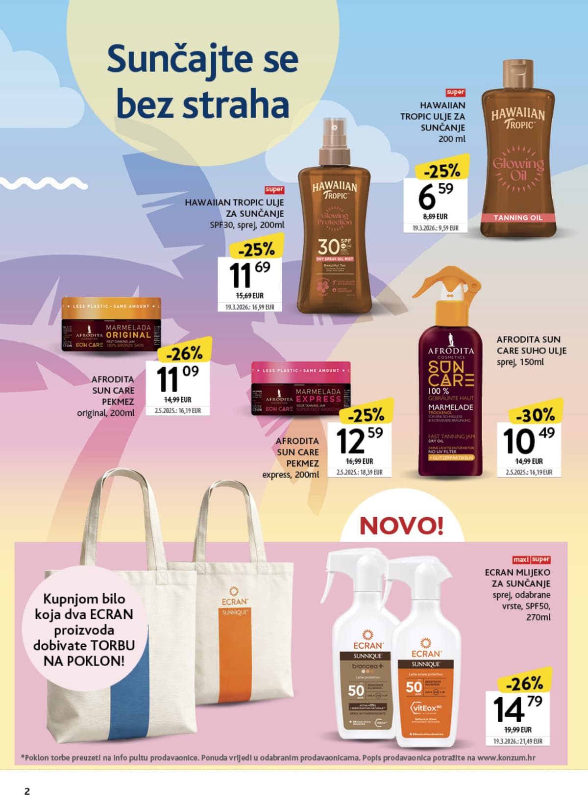 Stranica 2. Konzum kataloga - Ljepota i Njega