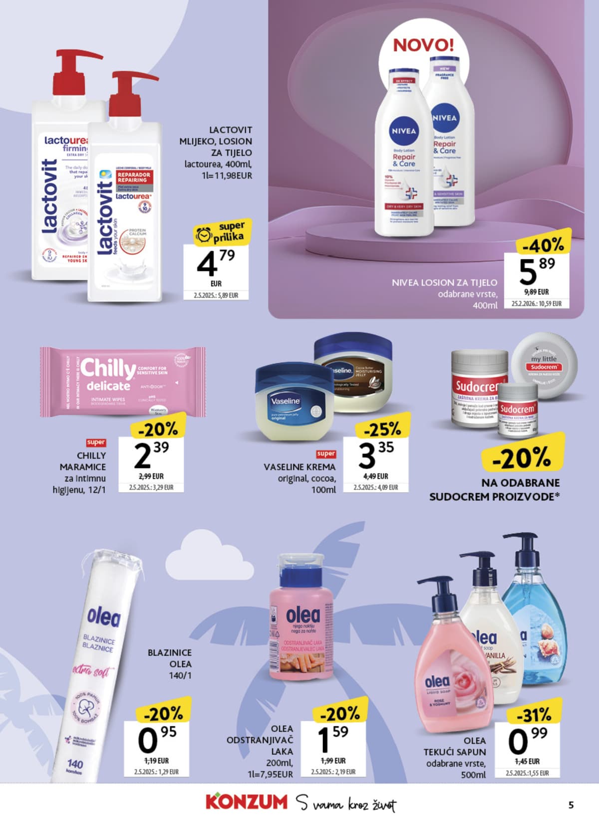 Stranica 5. Konzum kataloga - Ljepota i Njega