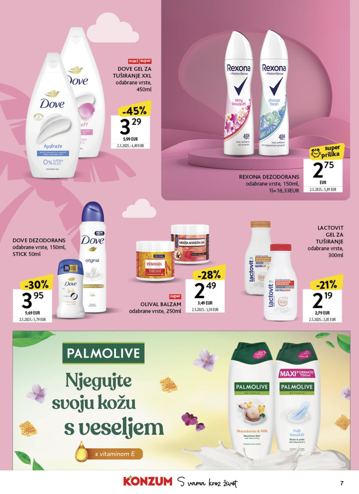 Stranica 7. Konzum kataloga - Ljepota i Njega od 08.05.2026.
