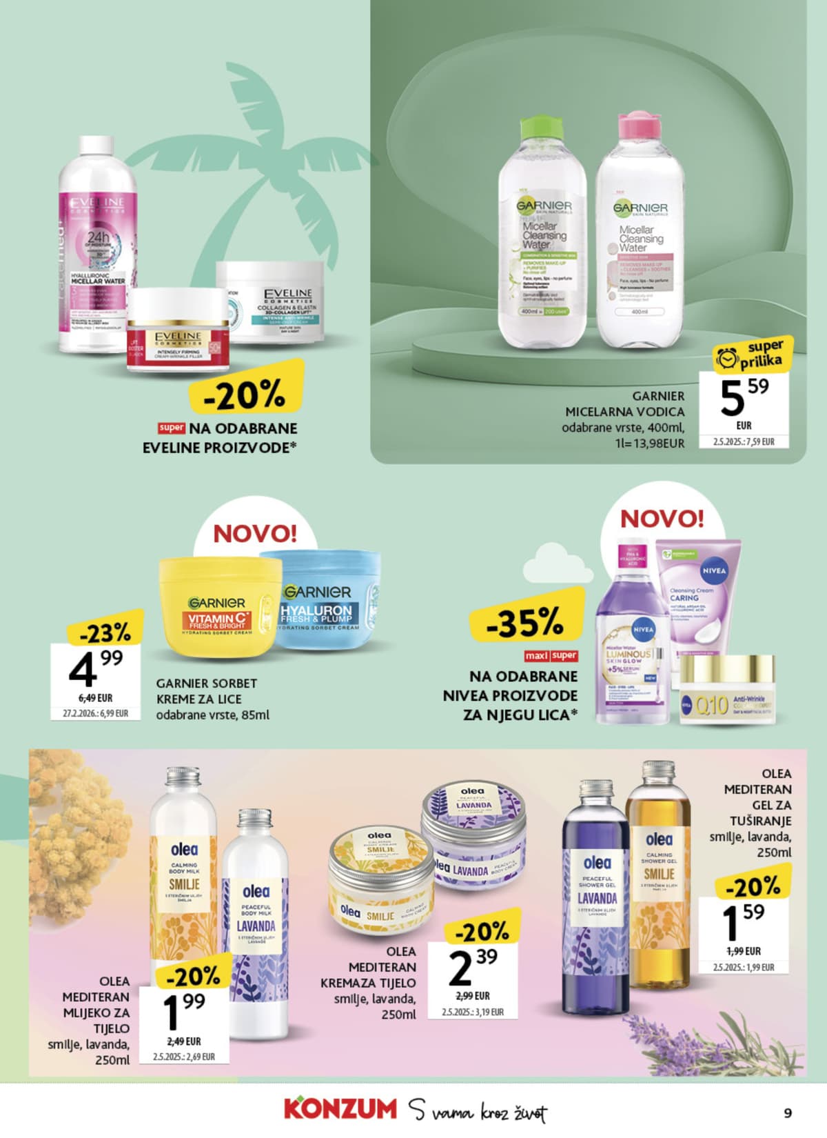 Stranica 9. Konzum kataloga - Ljepota i Njega