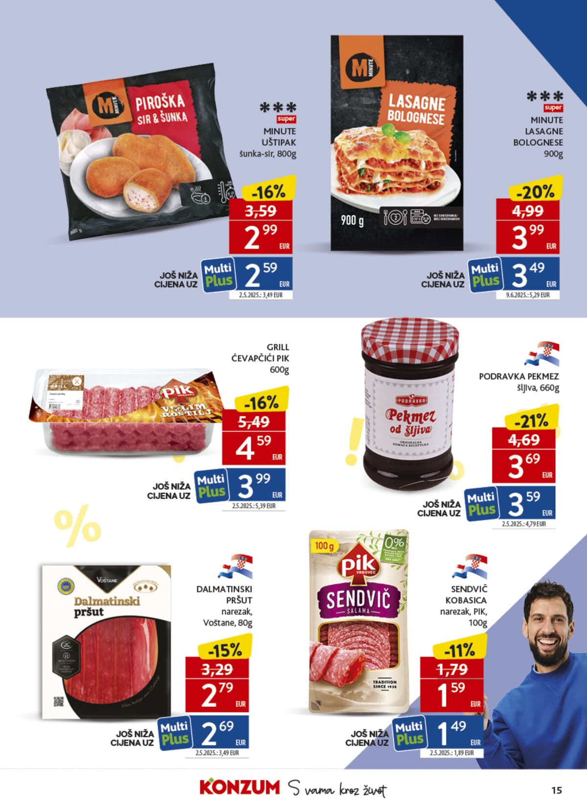 Stranica 15. Konzum kataloga - Tjedna Akcija od 11.05.2026.