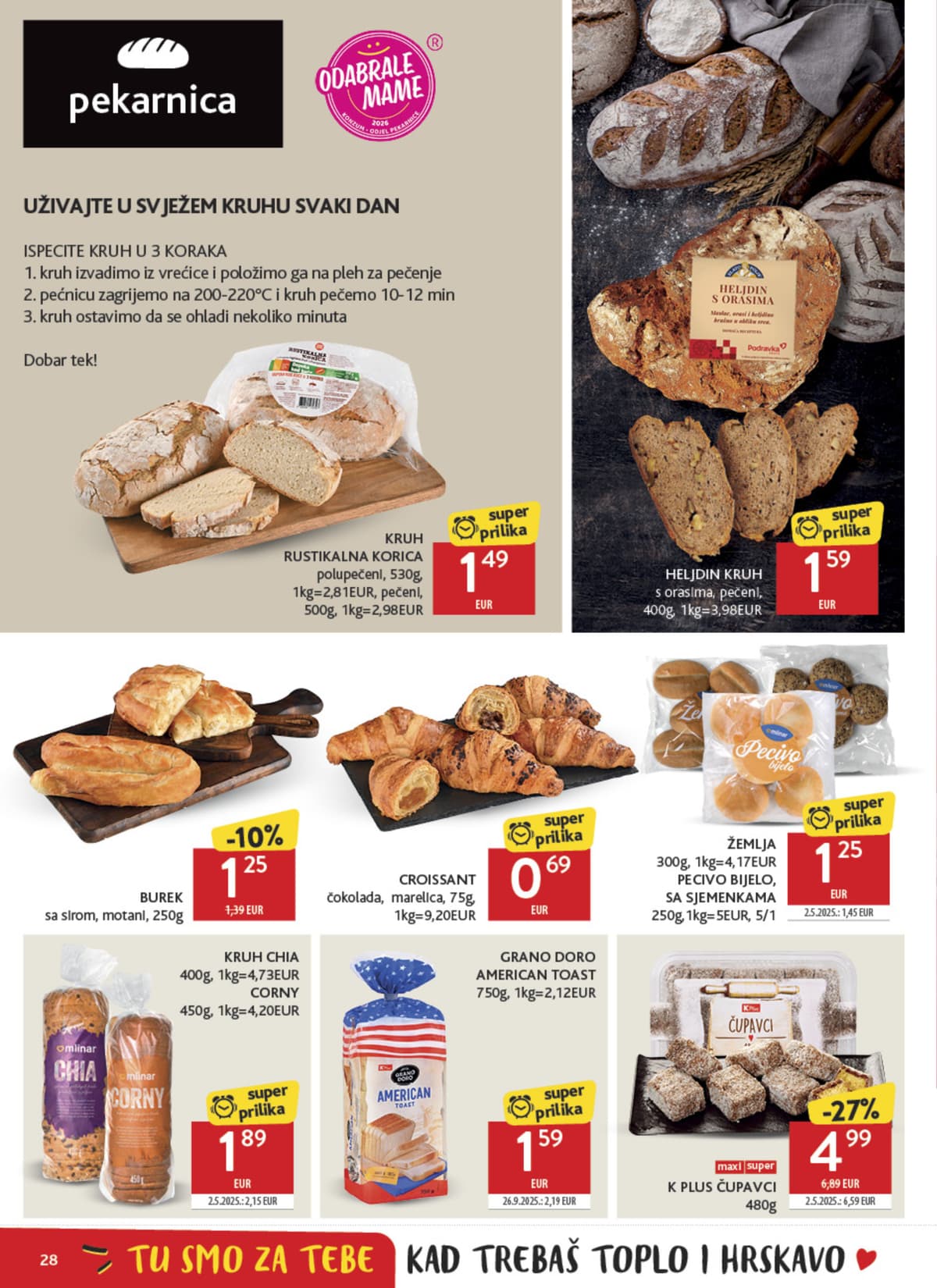 Stranica 28. Konzum kataloga - Tjedna Akcija od 11.05.2026.